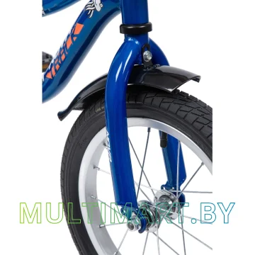 Детский велосипед Novatrack Neptun 143NEPTUN.BL9 (синий/оранжевый, 2019) картинка 5